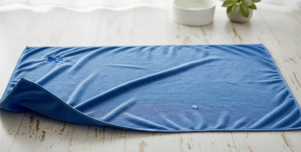 Prosop Absorbant din Microfibră pentru Câini (50x100 cm) – Uscare Rapidă și Confort